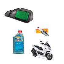 Kit Revisão Vela Filtro E Oleo 10w30 honda pcx 150 ate 2018 Kit Revisão Vela Filtro E Oleo 10w30 honda pcx 150 ate 2018