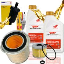 Kit Revisão Xre 300 2009 A 2012 Óleo Honda 10w30 Filtros e Vela Ngk Kit Revisão Xre 300 2009 A 2012 Óleo Honda 10w30 Filtros e Vela Ngk