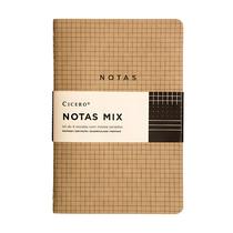 Kit Revistas Cicero Notas Mix 14x21 com Miolo Variados Kraft Kit Revistas Cicero Notas Mix 14x21 com Miolo Variados Kraft