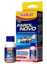 Kit Revitalizador De Faróis 50 ml+Tira Riscos Luxcar 120g