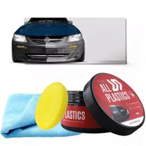Kit Revitalizador de Plásticos All Plastics 200g Autoamerica + Pano + Aplicador