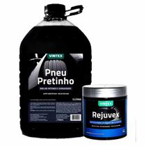 Kit Revitalizador Rejuvex 400g + Pneu Pretinho 5L Vonixx