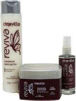 KIT REVIVA Shampoo + Mascara + Fluido DexVitta KIT REVIVA Shampoo + Mascara + Fluido DexVitta