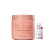 Kit Revival Máscara Capilar 500ml e Ampola 13ml Kit Revival Máscara Capilar 500ml e Ampola 13ml