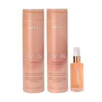 Kit Revival Shampoo e Cond 2x250ml + Gorgeous Shine Oil 60ml