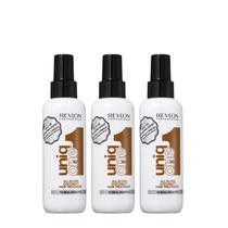 Kit Revlon Professional Uniq One Coconut - Leave-in 150ml (3 unidades) Kit Revlon Professional Uniq One Coconut - Leave-in 150ml (3 unidades)