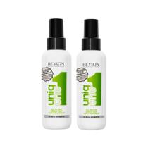 Kit Revlon Professional Uniq One Green Tea Hair Tratament - Leave-in 150 ml - 2 Unidades