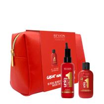 Kit Revlon Professional UniqOne Classic - Leave-in 150ml + Shampoo 100ml + Nécessaire Kit Revlon Professional UniqOne Classic - Leave-in 150ml + Shampoo 100ml + Nécessaire