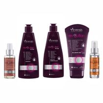 Kit Revolution Shampoo/Cond/Leave/Queratina/Serum