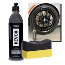 Kit Revox Vonixx 500ml + Aplicador de Pretinho Selante para Pneus