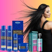 Kit Rhenuks Cosméticos Botox no Chuveiro Penteia Cabelos 10 em 1