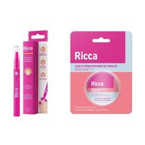 Kit Ricca Caneta Cutículas+Lenço Removedor De Esmalte 32Un