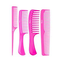 Kit Ricca Pentes Basic 4 Unidades Kit Ricca Pentes Basic 4 Unidades