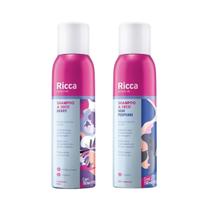 Kit Ricca Shampoo A Seco Sem Perfume + Shampoo A Seco Berry