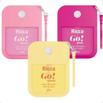 Kit Ricca Spray Perfumado Go! Corpo e Cabelo: Pink, Sweety e Sunny 34ml Kit Ricca Spray Perfumado Go! Corpo e Cabelo: Pink, Sweety e Sunny 34ml