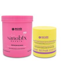 Kit Richée NanoBtx 1kg + Máscara Clinic Repair 500g