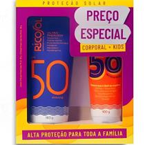 Kit Ricosol Protetor Solar Corporal FPS 50 + Protetor Solar Kids FPS 50