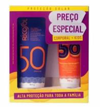 Kit Ricosol Protetor Solar FPS50 Corpo 180g + Kids 100g - Ricosol