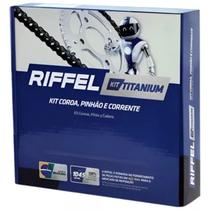 KIT riffel POP 100 (07-15) 35Z X 14Z C/ CORRENTE 428H X 106L - TITANIUM (1045) KIT riffel POP 100 (07-15) 35Z X 14Z C/ CORRENTE 428H X 106L - TITANIUM (1045)