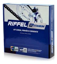 Kit riffel Xtz 150 Crosser Titanium Aço 1045
