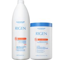 Kit Rigen Restructuring Shampoo e Máscara G - Alfaparf