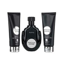 KIT RiiFFS MASCULIN LEATHER EDP POUR HOMME 100ML + SHOWER GEL 100ML + BODY LOTION 100ML KIT RiiFFS MASCULIN LEATHER EDP POUR HOMME 100ML + SHOWER GEL 100ML + BODY LOTION 100ML