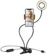 Kit Ring Light Led Com Suporte De Celular Mesa Live Makeup Kit Ring Light Led Com Suporte De Celular Mesa Live Makeup