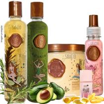 Kit Ritual Botanico de Reparação do Crescimento Capilar com Shampoo e Máscara