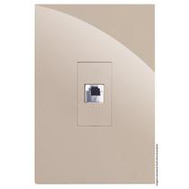 Kit Rj11 2 Fios Telefone Vertical 4X2 Brg11439-1Ar