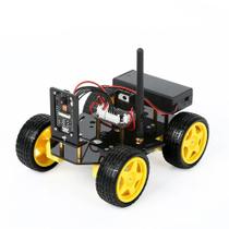 Kit Robô Avançado 4WD com Câmera e Tutoriais para ESP32 com Conexão Wi-Fi e App