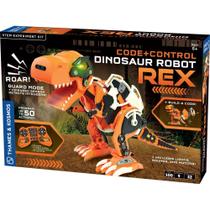 Kit Robô Dinossauro REX Code+Control STEM Thames & Kosmos - 8+ Anos