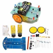Kit Robô Seguidor de Linha 2 Rodas DIY - Faça você mesmo