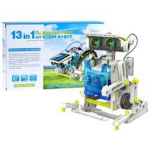 Kit Robo Solar 13 Em 1 Brinquedo De Montar