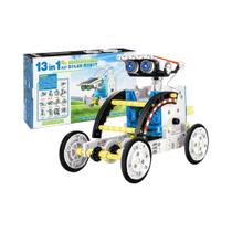 Kit Robô Solar DIY 13 Em 1 Para Crianças, Brinquedo Educacional STEM, Experimento De Ciência
