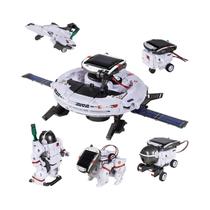 Kit Robô Solar STEM 6 Em 1 Para Crianças, Conjunto Educacional De Construção E Experimentos