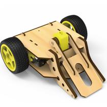 Kit Robótica Educacional STEM Carro Combate Big Move MDF