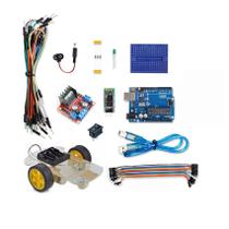 Kit Robótica Iniciante c/ APP para Smartphone Para Arduino