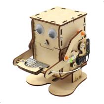 Kit Robótica P/ Montar Robô Come Moedas Educacional - DIY - Zion
