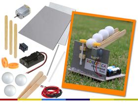 Kit Robótica para montagem do Lançador de Bolinhas DIY - Inspiração Maker