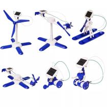 Kit robotica solar 6 em 1