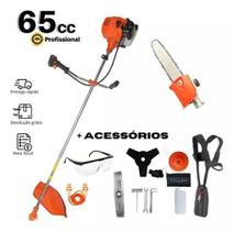 Kit Rocadeira Á Gasolina 65Cc + Motopoda Kit Rocadeira Á Gasolina 65Cc + Motopoda