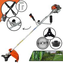 KIT Roçadeira Profissional Vulcan VR330P 2T 33CC 1,3CV + Faca Circular Videa NS05 40 Dentes Furo 1" KIT Roçadeira Profissional Vulcan VR330P 2T 33CC 1,3CV + Faca Circular Videa NS05 40 Dentes Furo 1"