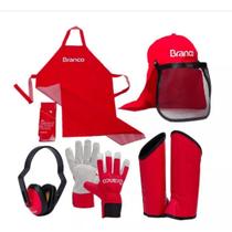 Kit Roçador Completo com EPI Proteção para Jardinagem e Serviços Externos - Branco Kit Roçador Completo com EPI Proteção para Jardinagem e Serviços Externos - Branco