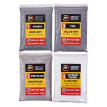 Kit Rock Tumblers Recill Grit Copblers MJR com 12.000 grãos