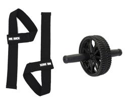 kit Roda Abdominal + Strap Para treino Academia Exercício Funcional kit Roda Abdominal + Strap Para treino Academia Exercício Funcional