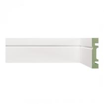 Kit Rodapé de MDF 20 Barras Frisadas de 7cmX2,40m Rende 48 Metros