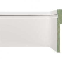 Kit Rodapé de MDF 3 Barras Frisadas de Sobrepor 12cm x 2,40m Rende 7,2 Metros Moldufama Kit Rodapé de MDF 3 Barras Frisadas de Sobrepor 12cm x 2,40m Rende 7,2 Metros Moldufama