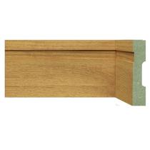 Kit Rodapé de MDF 5 Barras Frisadas de 10CMX2,40m Rende 12 Metros Marrom/Carvalho Prime Moldufama Kit Rodapé de MDF 5 Barras Frisadas de 10CMX2,40m Rende 12 Metros Marrom/Carvalho Prime Moldufama