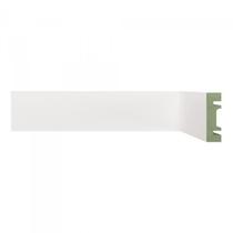 Kit Rodapé de MDF 5 Barras Lisas de 5CMX2,40m Rende 12 Metros Branco/Liso Moldufama Kit Rodapé de MDF 5 Barras Lisas de 5CMX2,40m Rende 12 Metros Branco/Liso Moldufama