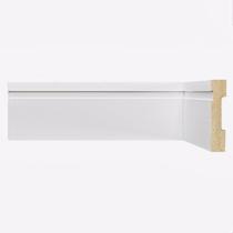 Kit Rodapé de MDF 8cmX15mmX2,40m 10 Barras com Friso 802 Kit Rodapé de MDF 8cmX15mmX2,40m 10 Barras com Friso 802